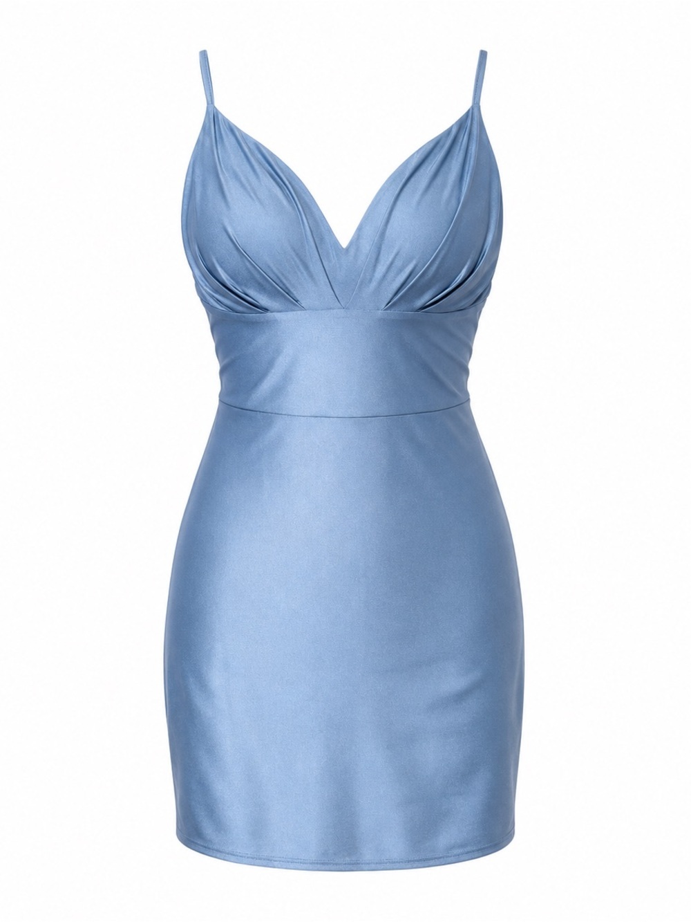 b darlin light blue dress | Dresses | B Darlin Satin Bodycon Mini Juniors Sz 78 Fits Smaller Blue prom dress